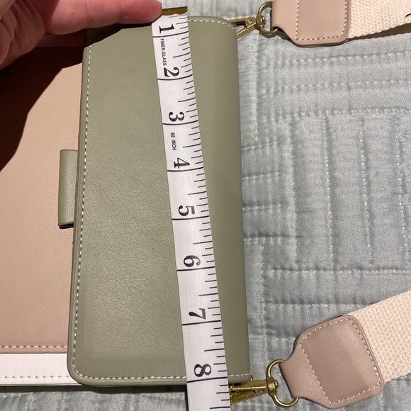 Neutral handbag NWOT Pastels Spring Summer - Picture 4 of 10